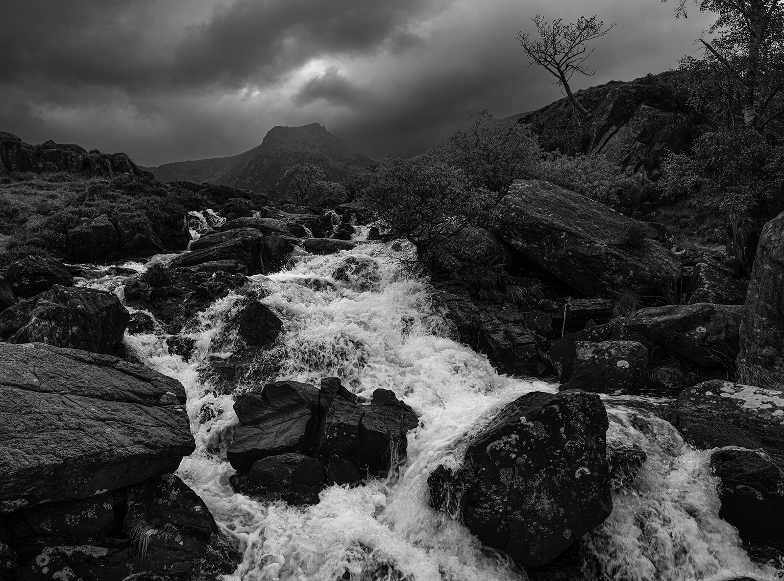 3 Ogwen Falls - David Evans